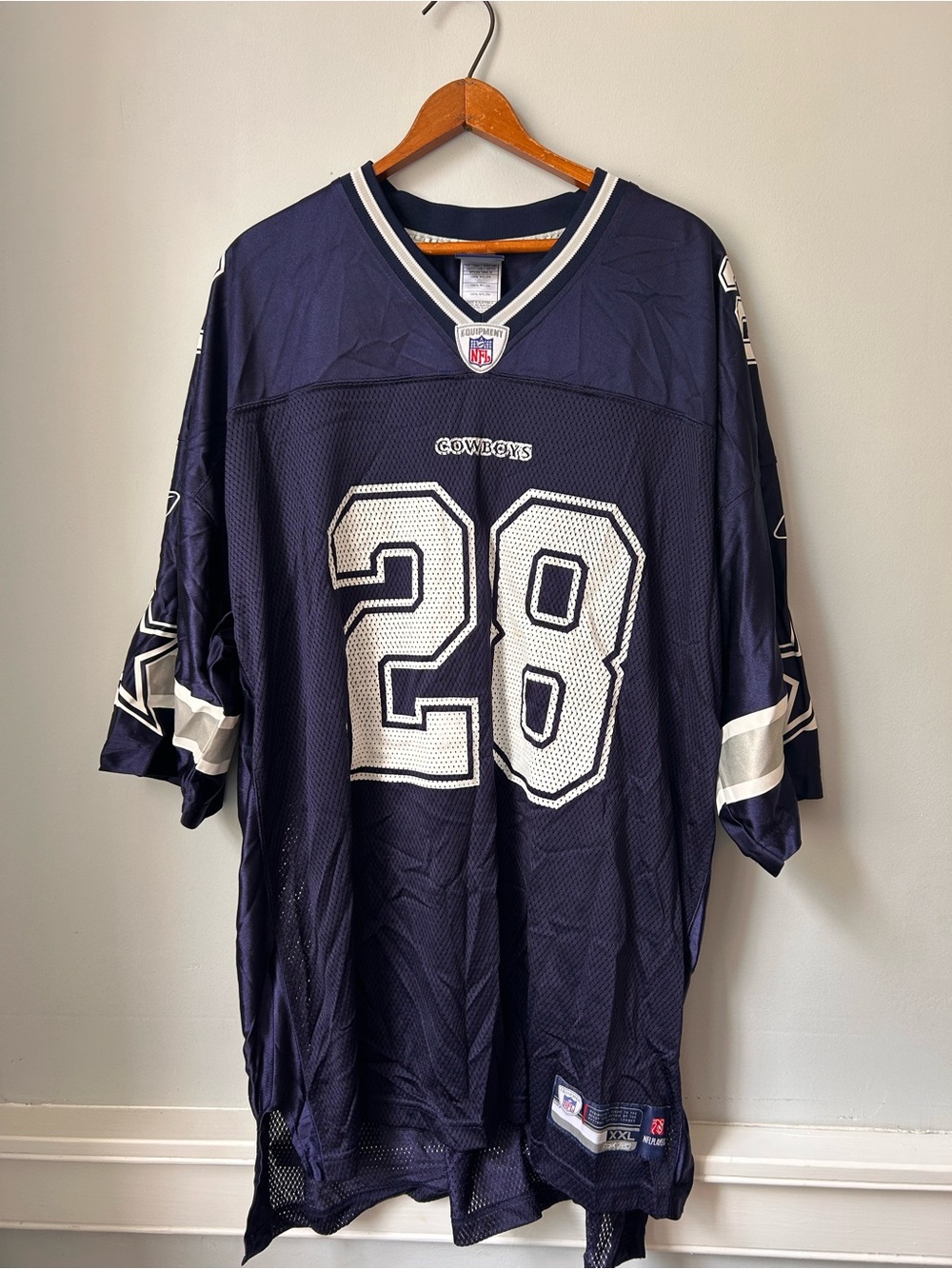 Dallas Cowboys #28 Felix Jones NFL Equipment‎ Reebok Jersey XXL